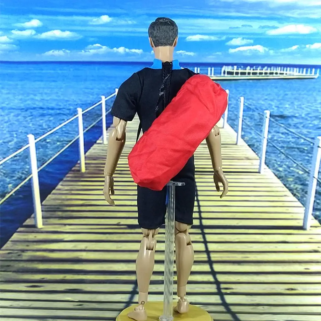 Vêtements de poupée militaire, costume multicolore avec sac à dos pour poupées BJD de 1 à 6 ans, accessoires de jeu de rôle