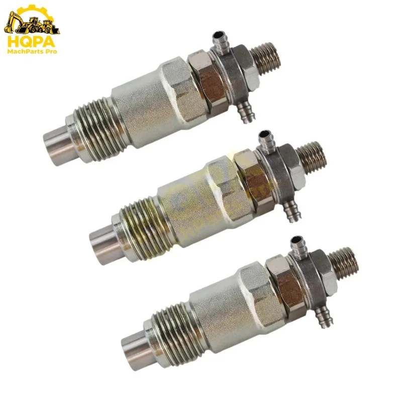 

15271-53020 70000-65209 3pcs Fuel Injector Nozzle Assy For Kubota D750 D850 D950 D1302 D1402 V1702 V1902 Engine Excavator