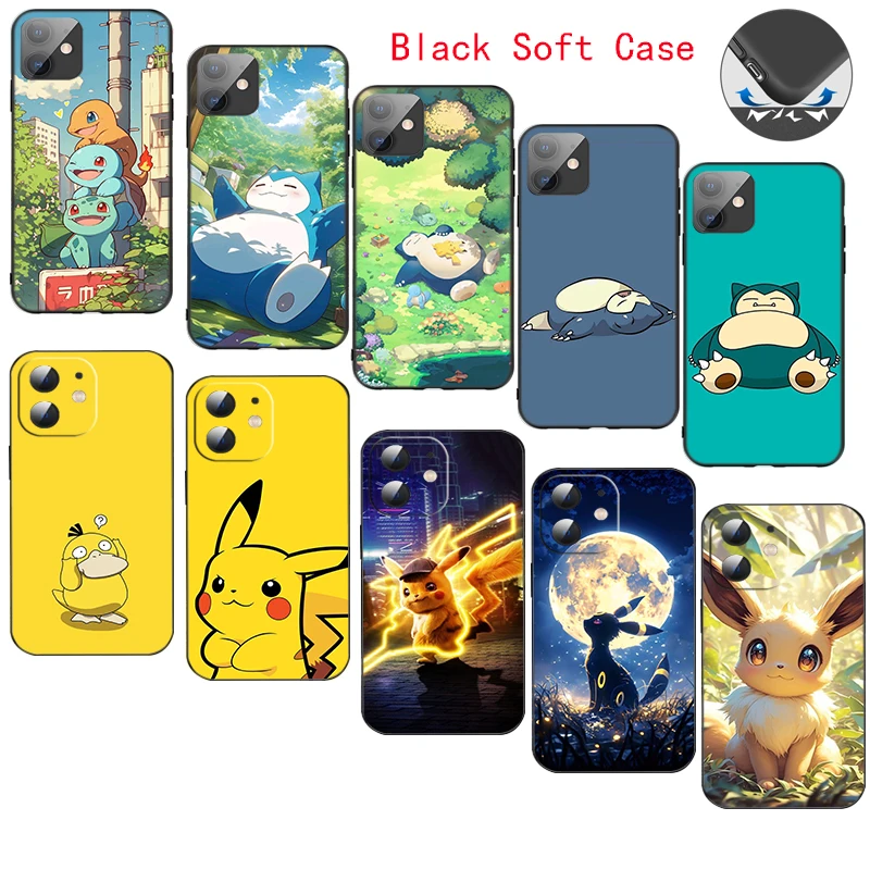 

CR63 P-Pokémon Soft Silicone Case for Samsung Galaxy A10 A10s A20 A30 A20S A40S A50 A50S A70 A81 A82 A91 Caver