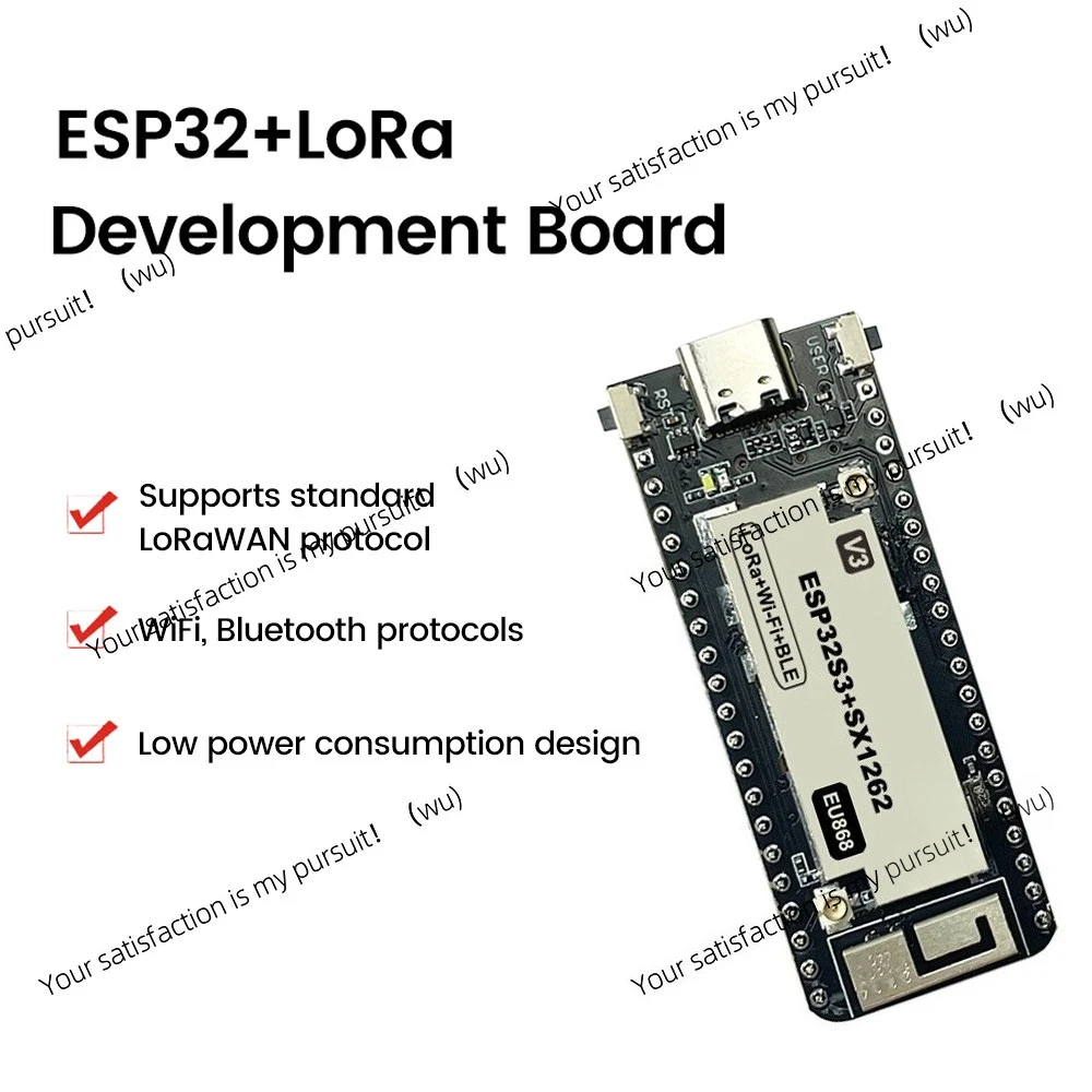 

Suitable for 433-510MHZ/863-928MHZ Wireless Stick Lightweight ESP32+LoRa V3 Development Board, suitable for ESP32-S3 node type