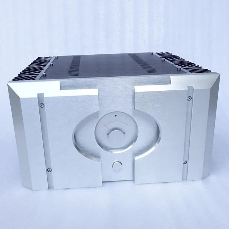 BRZHIFI Audio Cnc Precision Machining Aluminum Case Diy Custom Amplifier Chassis Hifi Audio Enclosure Box