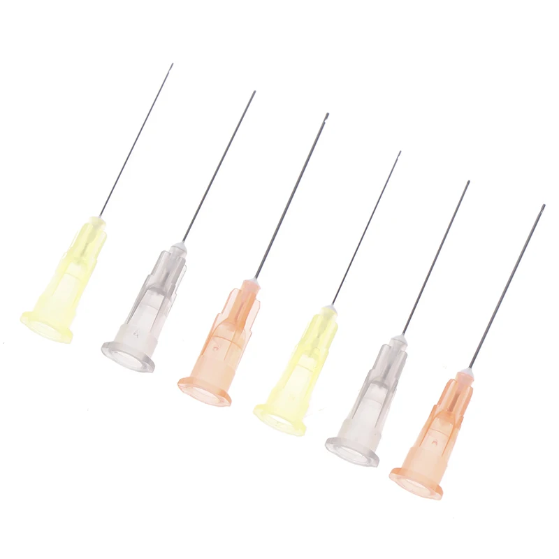 50/100Pcs ทันตกรรม Endo ชลประทานเข็ม End-ปิดด้านข้าง Endo Syringe Root Canal ซักผ้าเข็มเคล็ดลับ