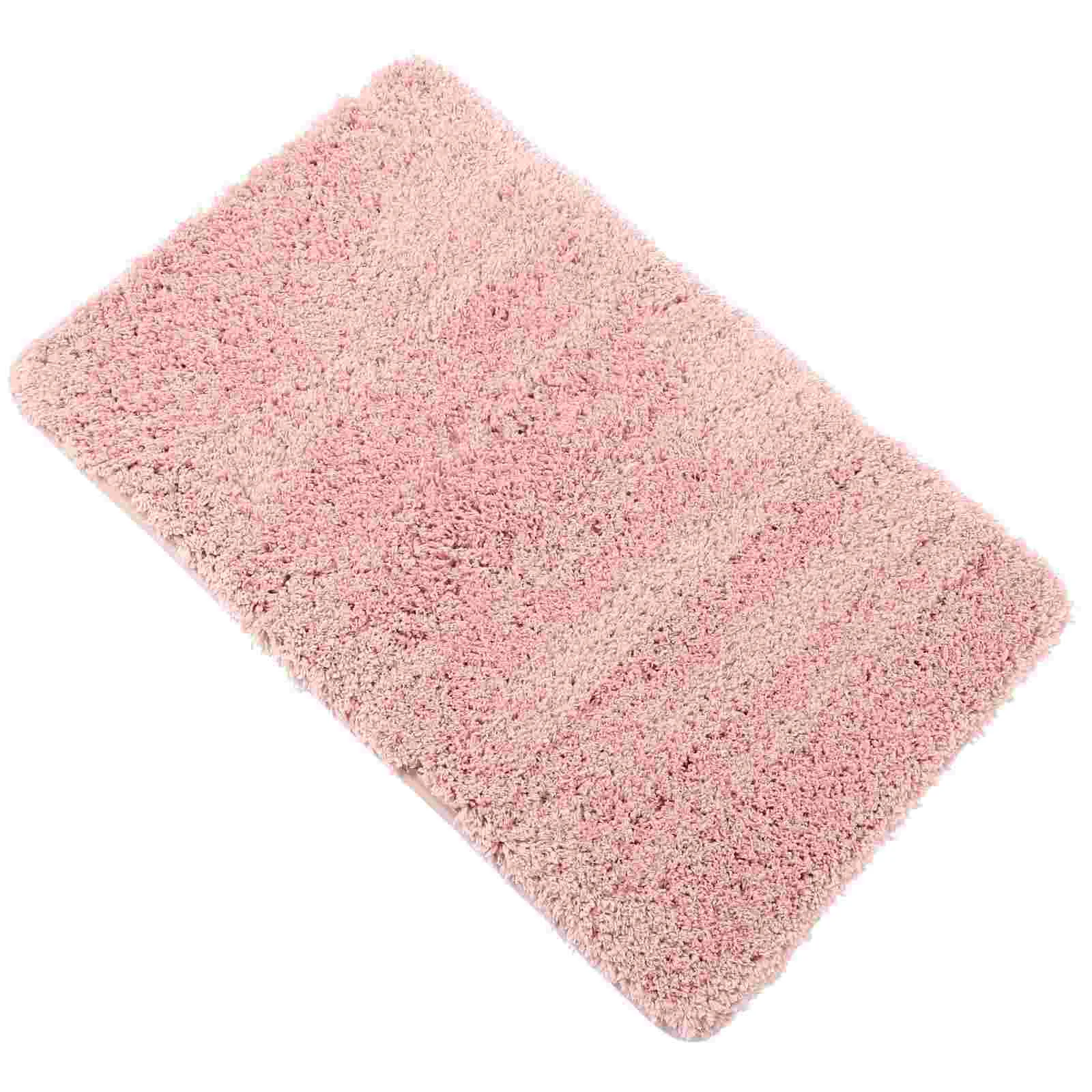 

Fluffy Absorbent Floor Mat Rugs Area Shower Anti-skid Ground Bath For Tub Non-slip