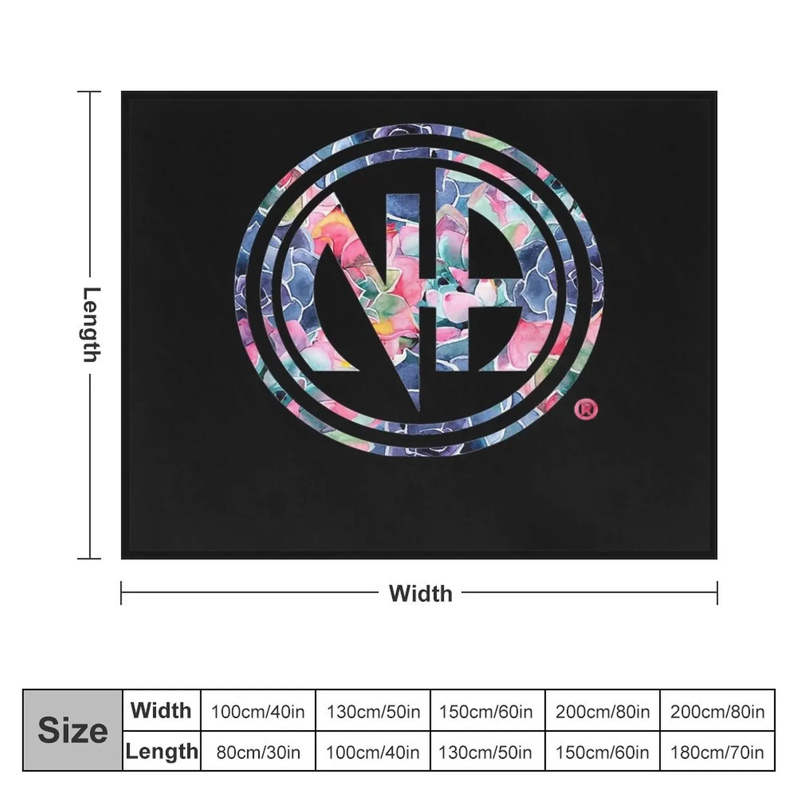 Cool NA Logo Narcotics Anonymous NA AA Throw Blanket Luxury St Comforter Flannels funny gift Blankets