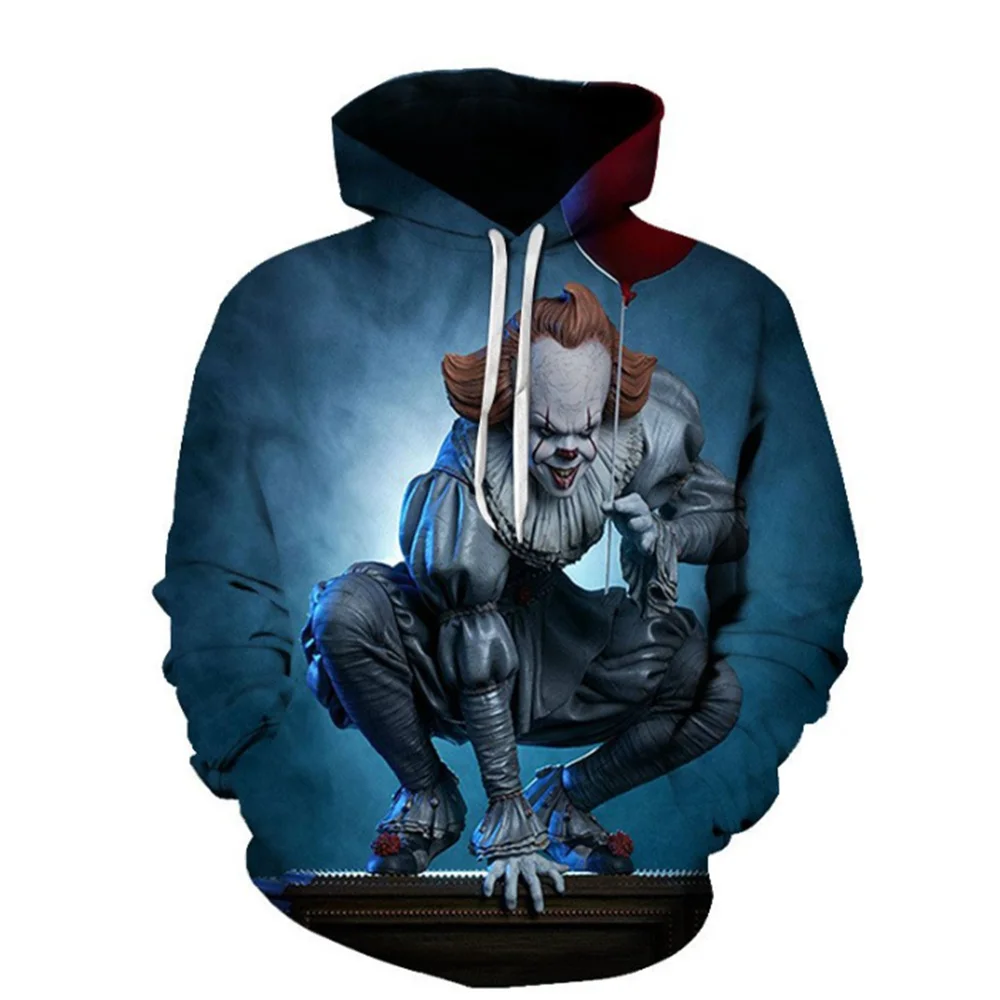 2024 New Autumn And Winter Fashion Hoodie Animation Elements Printing Trend Brand Men's Hoodie Sports Pullover Hip Hop Street Cl