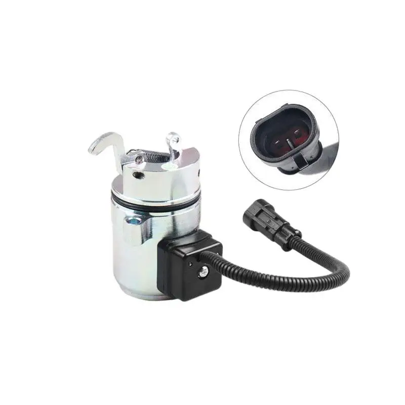Excavator parts  for Deutz engine BF4M2011 BF4M2012 flameout solenoid valve 04272956