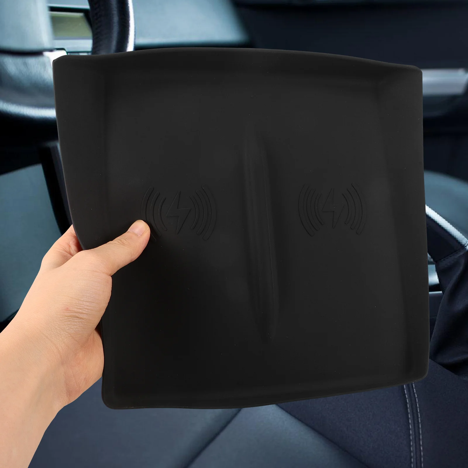

Silicone Car Console Pad Central Control Protective Mat Non-Slip Vehicle Interior Cushion For Console Cushion Car