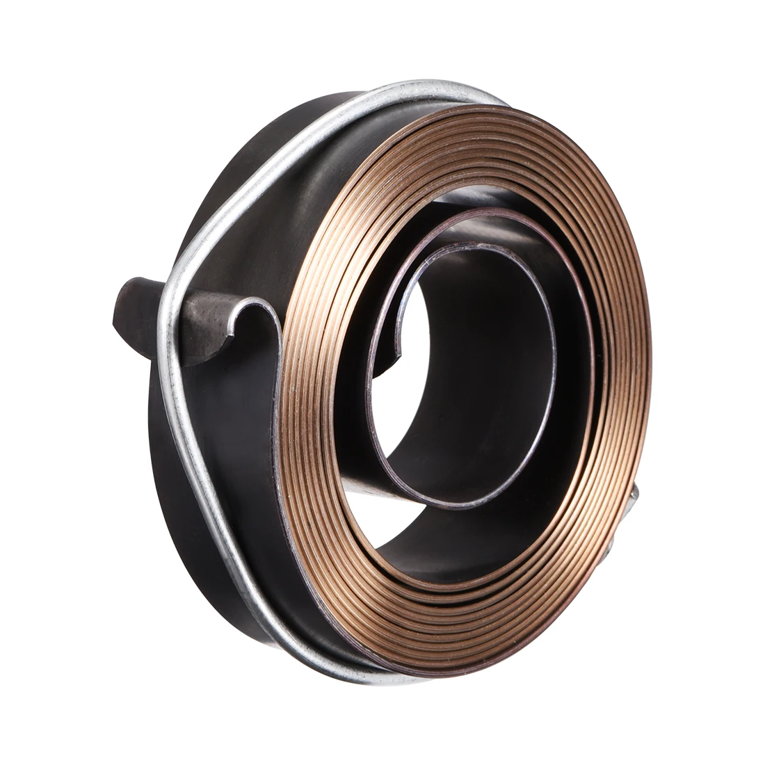 Drill Press Return Spring Quill Spring Feed Return Coil Spring Assembly 6Ft Length 65.5mmx19mmx1mm Chemical Blackening
