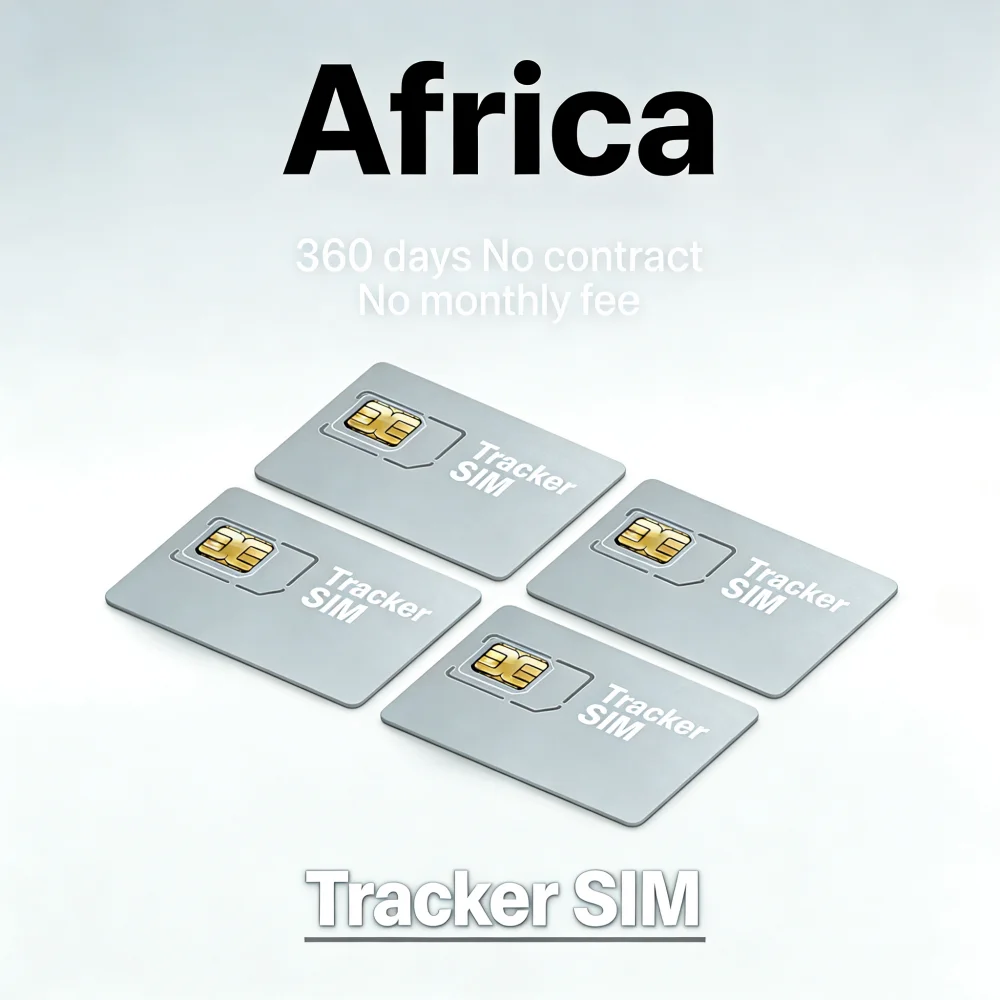 4G GPS Tracker SIM for Africa No Contract 360MB/360 Days, Nano/Micro/Std GSM GPRS LTE for TK915 CJ780 MV710