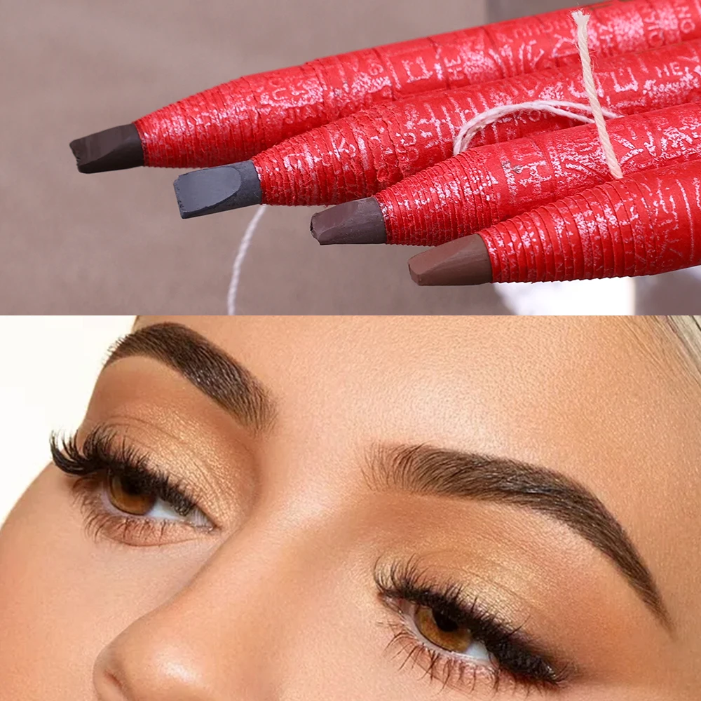 Eyebrow Pencil Waterproof Eye brow Long Lasting Professional  Eyebrow Pencil Non Fading Wire For Eye brows Natural Makeup Tools