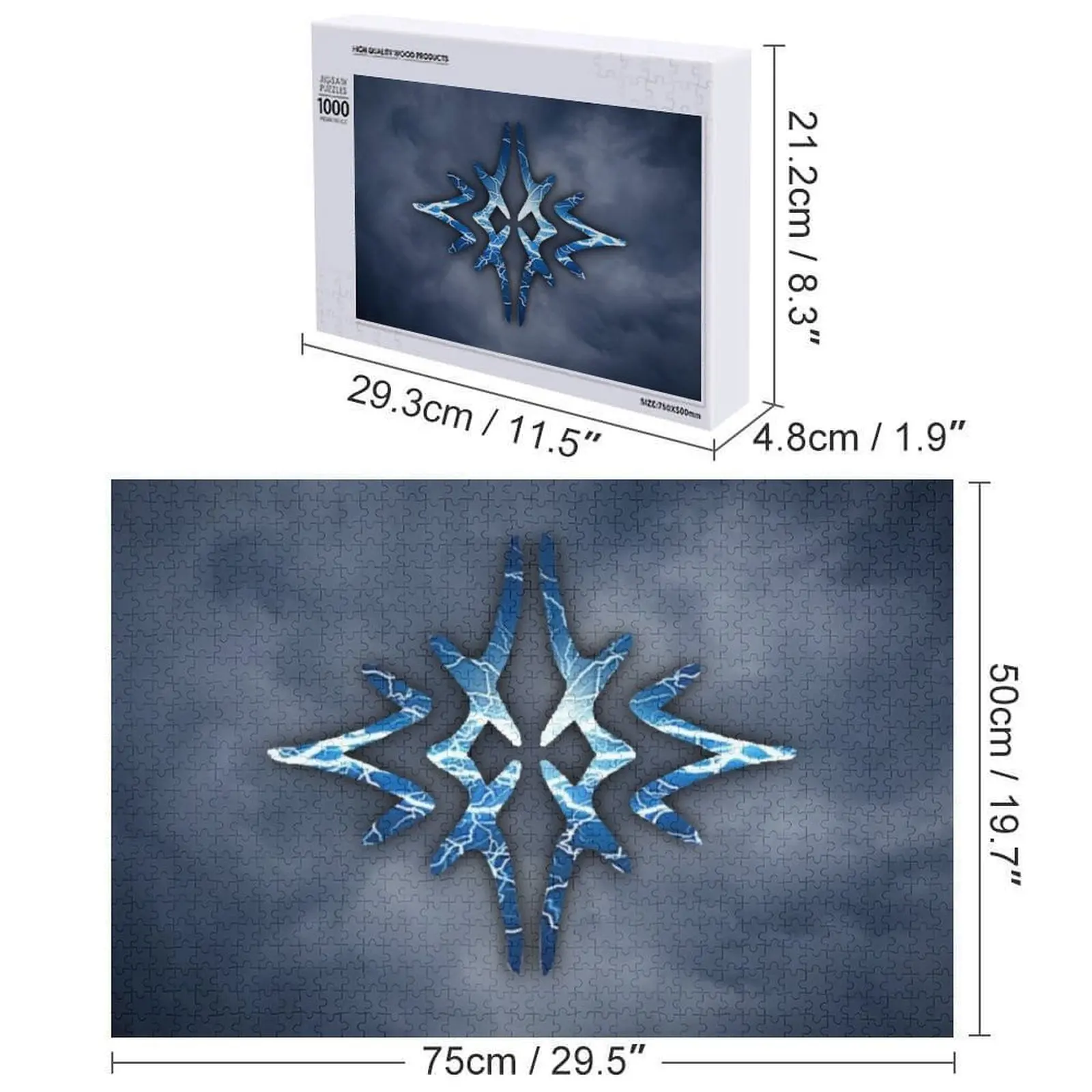 Blaiddyd 직소 퍼즐 성인을 위한 나무 직소 퍼즐 게임 어린이 성인을 위한 우드 맞춤형 어린이 선물 퍼즐