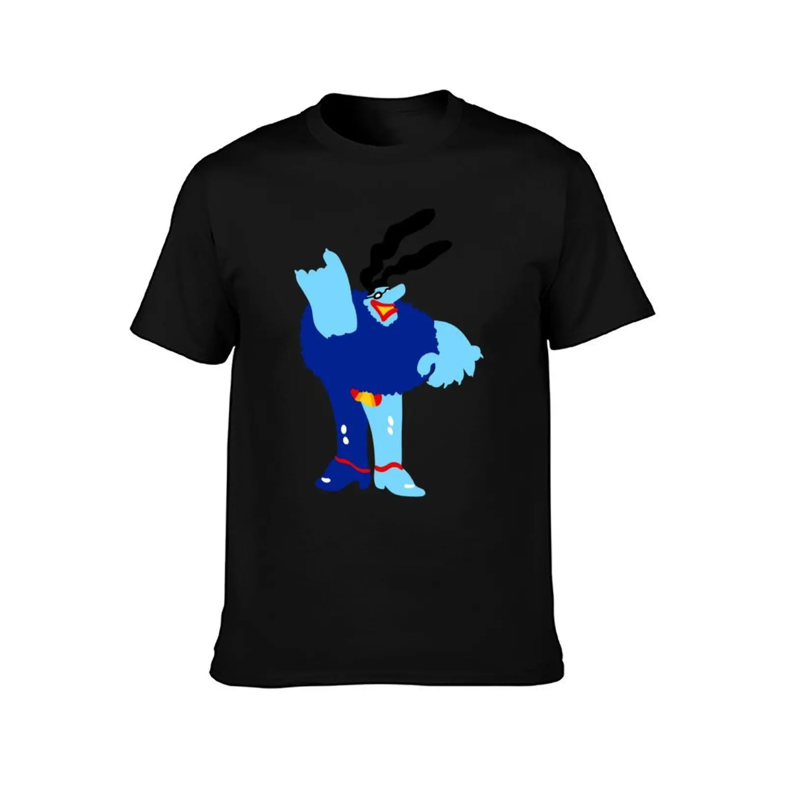 Minimal Blue Meanie T-Shirt Outdoor Working T-Shirt