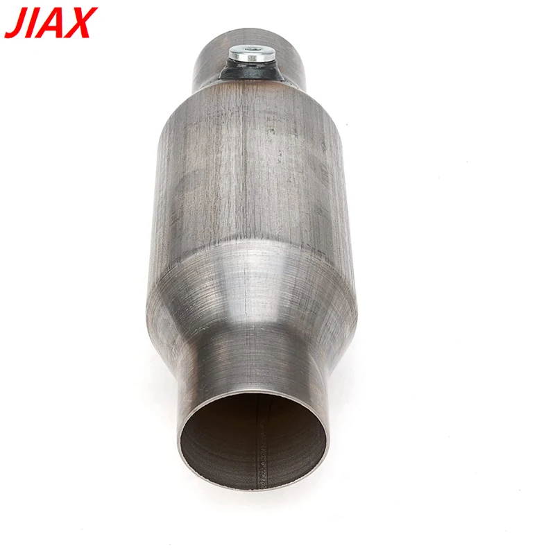 2.5 Inch Auto Universal High Flow Front Catalytic Converter EPA Compliant New Condition Fits O2 Port