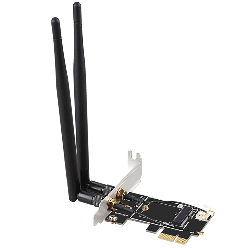 Pcie Wifi Card Adapter Draadloze Netwerkkaart M2 Ngff Bluetooth Converter Voor Desktop Wifi 8260 8265NGW AX200 9260 7265