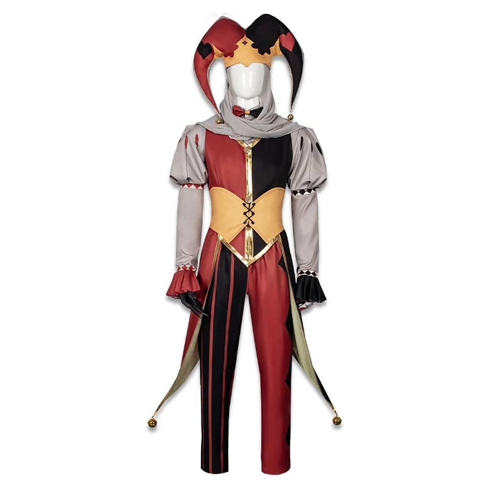 Jestyn Cosplay Costume Game Kingdom Roleplay Adult Top Pants Hat Gloves Outfits Halloween Carnival Party Stage Clothing Suit - view 3