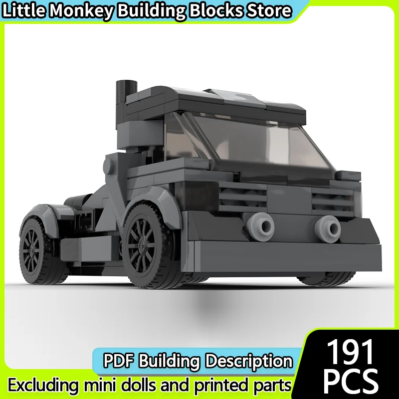 

Speed Racing Car Model MOC Building Bricks Sport Utility Truck Modular Technology Children Holiday Gifts Assemble Toys Suit