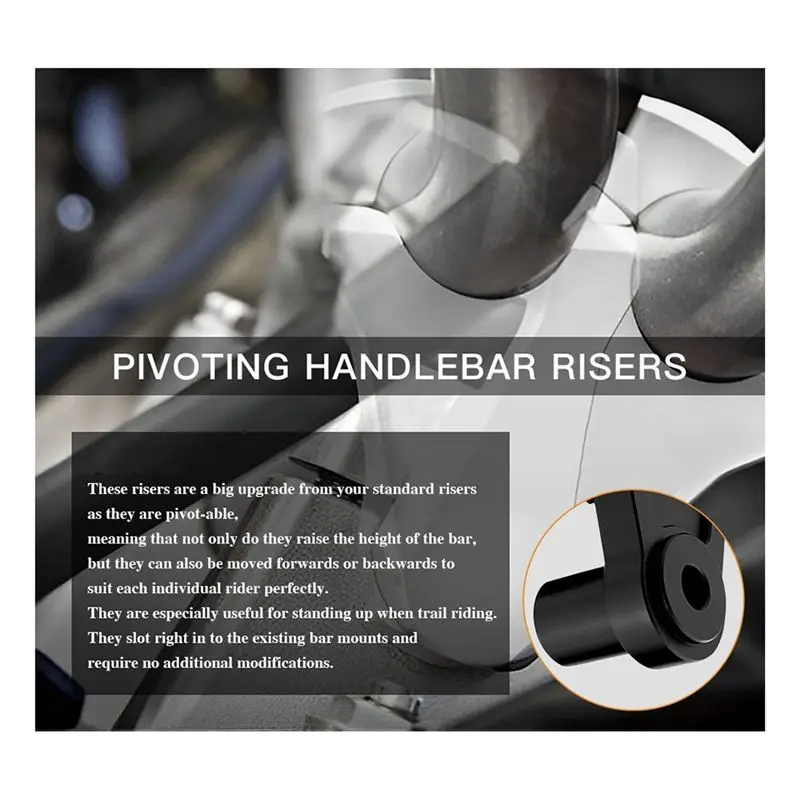 SUMMER SALE Off-Road Motorcycle Universal 22/28mm Handlebar Adjustable Risers Handlebar Heightening Code Seat Height Lifter