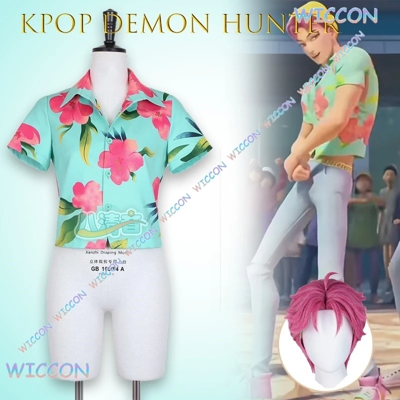 

Kpop Hunter Saja, карнавальный костюм для мальчиков, детский загадочный мужской костюм для группового выступления, сценическое концертное вечерние платье на Хэллоуин, демон