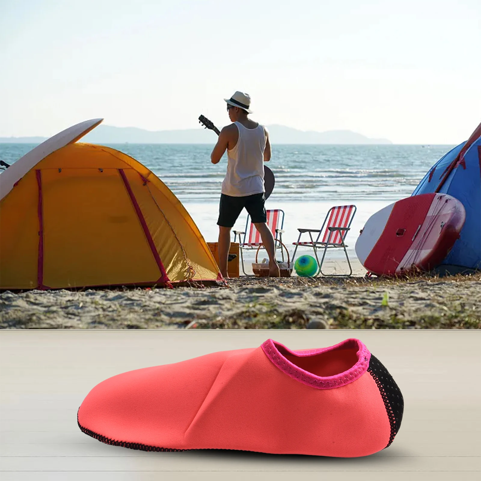 Unisex Strandsandaal Zachte Glijbanen Flats Antislip Schoenen Volwassenen Slippers Zomer Zwemwater Ademende Schoenen