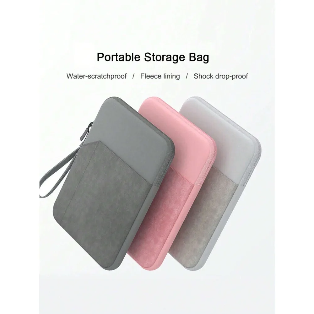 Pink Splicing Design Basic Pad Case DANYCASE 10.8-13.3 Inch Tablet Laptop Sleeve Bag, 8 Inch Electronics Organizer Pouch With Padded Protection, Compatible With IPad, AWEI Devices Women Gift Birthday Spring