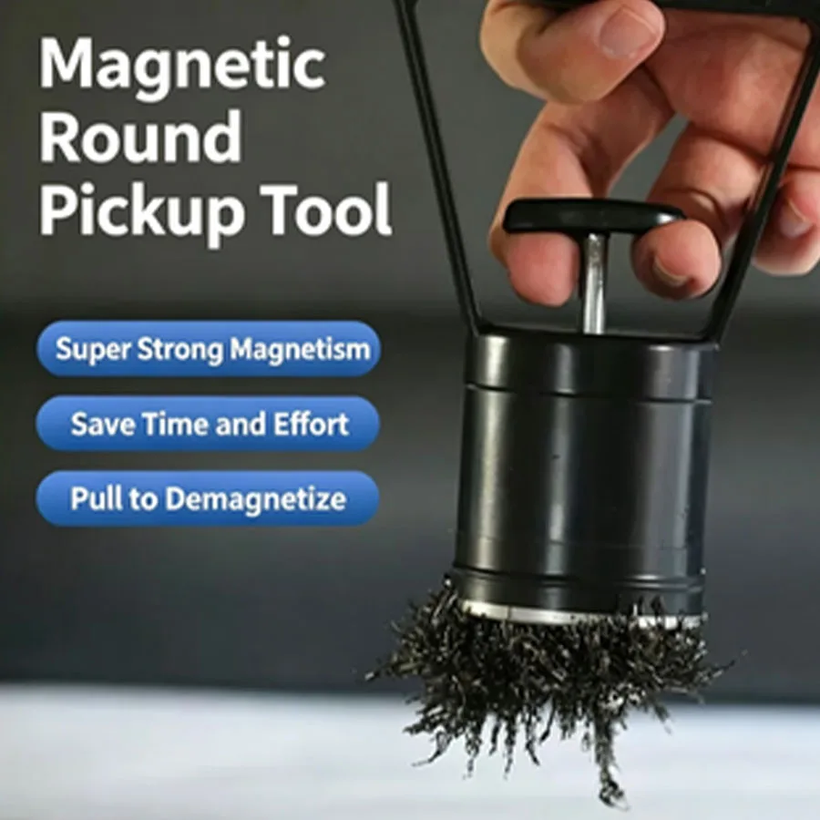Strong Magnetic Suction Iron Remover, Pin, Nail, Chip Picker, Cleaning Super Strong Suction Stone - view 3