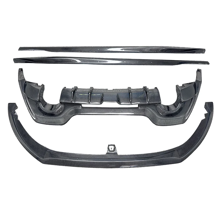 Front bumper diffuser and spoiler from the Aimgain carbon fibre body kit for the Toyota GR86 and Subaru BRZ