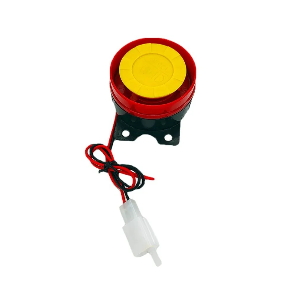 Stable Plastic Alarm horn Loud High-pitch Anti-theft horn Electric Buzzer horn E-bike