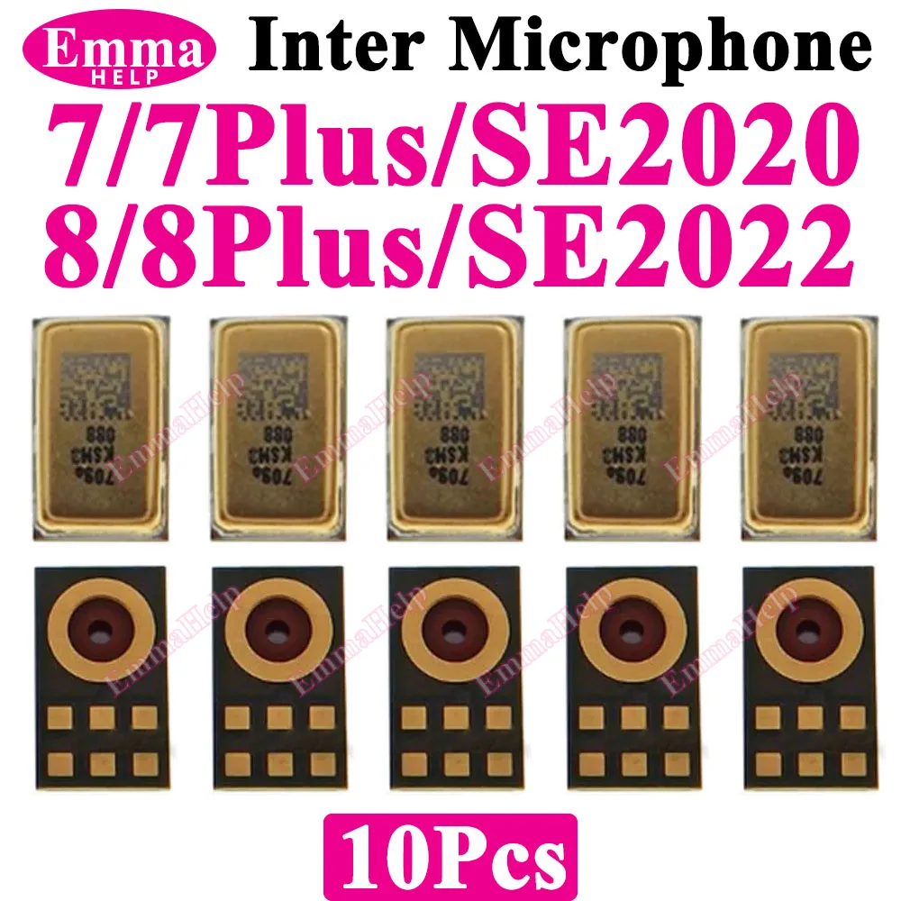 10Pcs Speak Microphone Inner for iPhone 11 12 13 14 15 Pro Max X XS XR 7 8 Plus for ipad 3 4 5 Chip Fix Parts On Flex Cable image 6