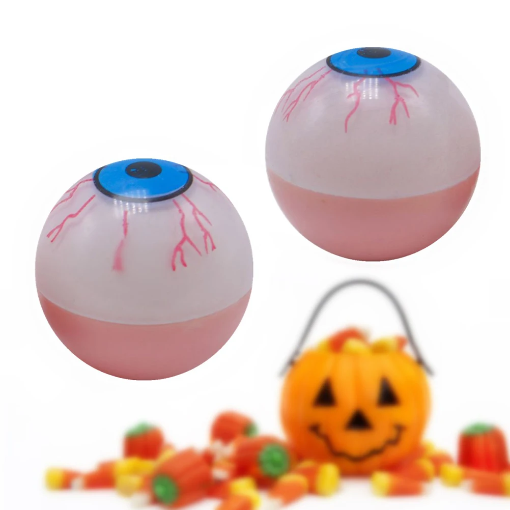 

8 Pcs Eyeball Beads Toys Eyeballs Horror Props Funny Bloody Halloween Decorations Child