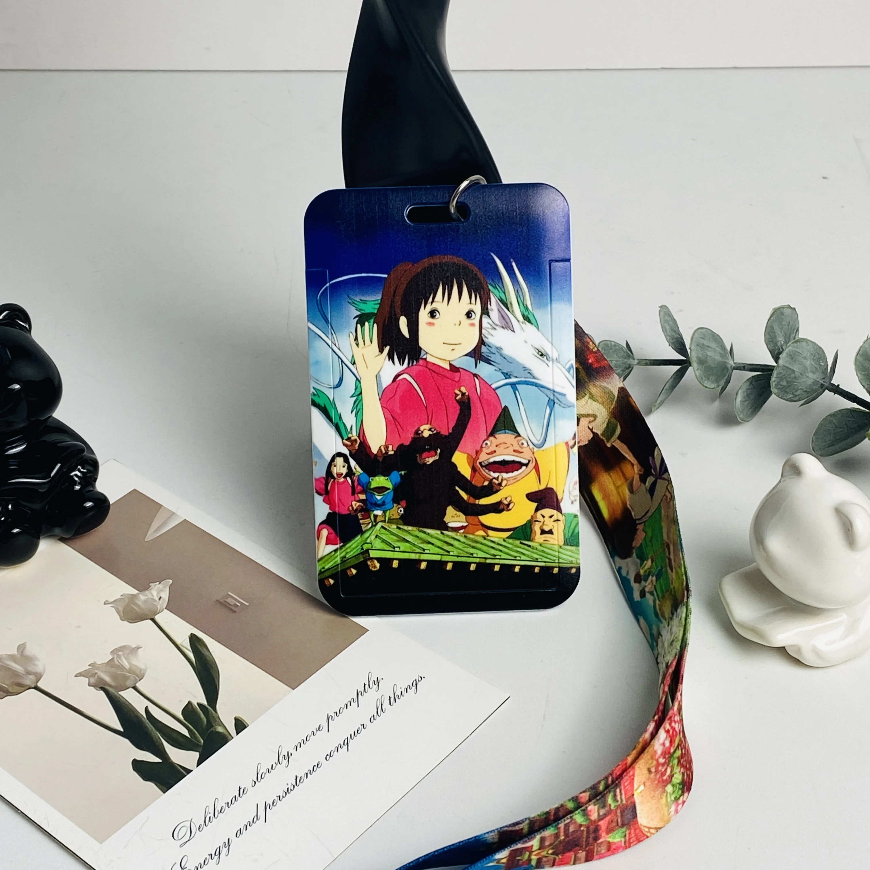 Anime Lanyards Keychain Animated Mobile Phone ID Card pass Hang Rope DIY Jewelry Accessories wholesale