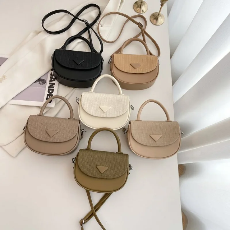 

Women's Leather Crossbody Bag Designed By Famous Designer Luxury Brand Classic Elegant Shoulder For Travel