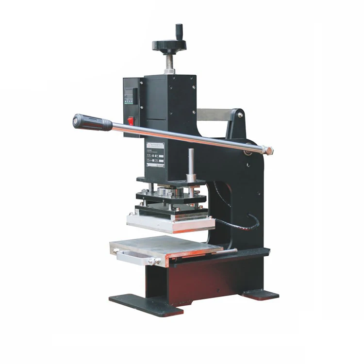 New Embossing Manual Leather Paper Wood Machine Heat Press Machine Letters Hot Foil Stamping Machine