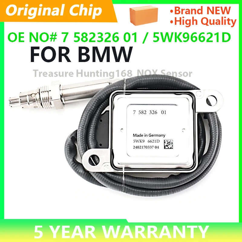 

5WK96621D 758232601 5WK9 6621D NEW Nox Sensor NGK Probe For BMW 1 3 Series E81 E87 E90 E91 E92 E93 5WK9 6621