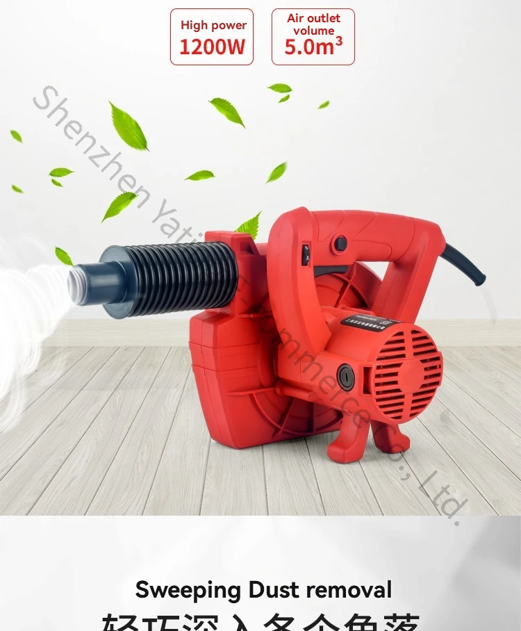 220V Vacuum Cleaner Suit for High-power Industrial Dust Collectors, Woodworking Table Saws, and Polishing Machines