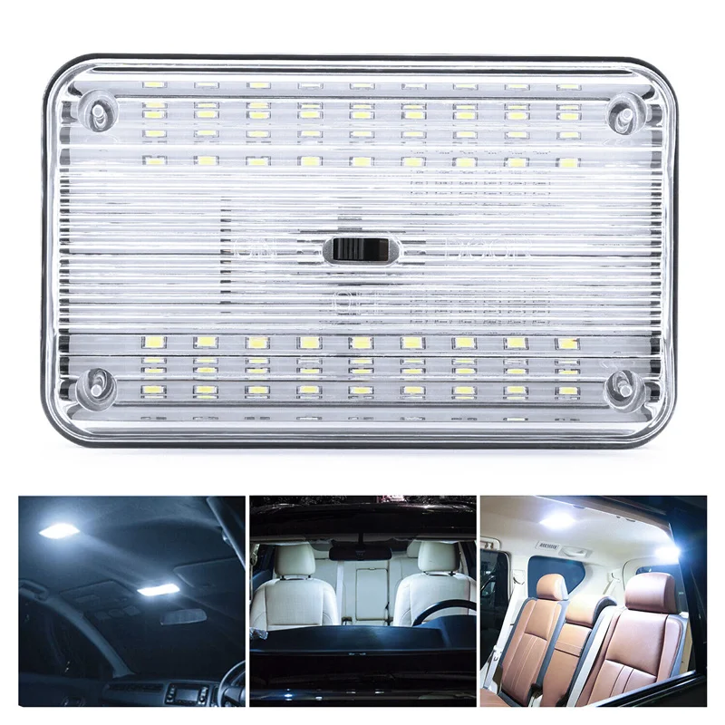 Vehicle Car Interior Light Dome Roof Ceiling Reading Trunk Car Light Lamp 12V 36 LED High Quality Bulb Car Styling Night Light