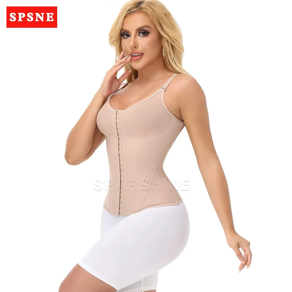 

Fajas Colombianas Waist Cincher for Women Postpartum Waist Trainer Belt Tummy Control Shaper Slimming Body Vest Corset