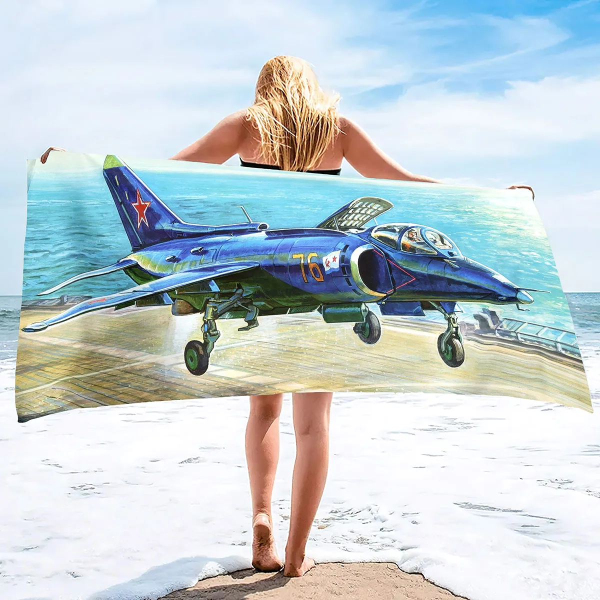 

Полотенце Пляжное быстросохнущее из микрофибры, легкий s-образный размер, одеяло для путешествий и отдыха на самолете