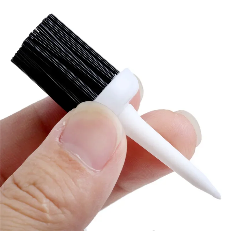 

50 шт., тренировочные пособия для гольфа, 57 мм, пластиковая щетина, щетки для гольфа, футболки с щетиной для тренировки водителя, щетки для гольфа, аксессуары для инструментов