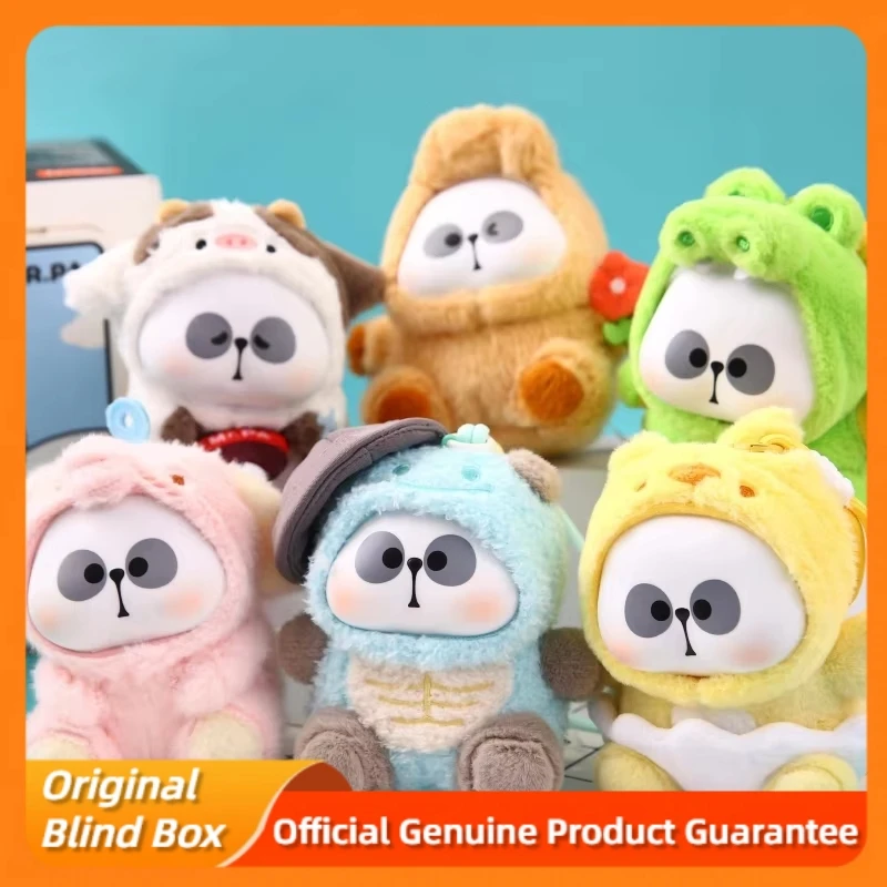 

Подлинная серия Mr.Pa Animal Company, ограниченная серия, глухая коробка, плюшевая кулон, кукла, милая фигурка панды, загадочная коробка, игрушка, детский подарок на день рождения