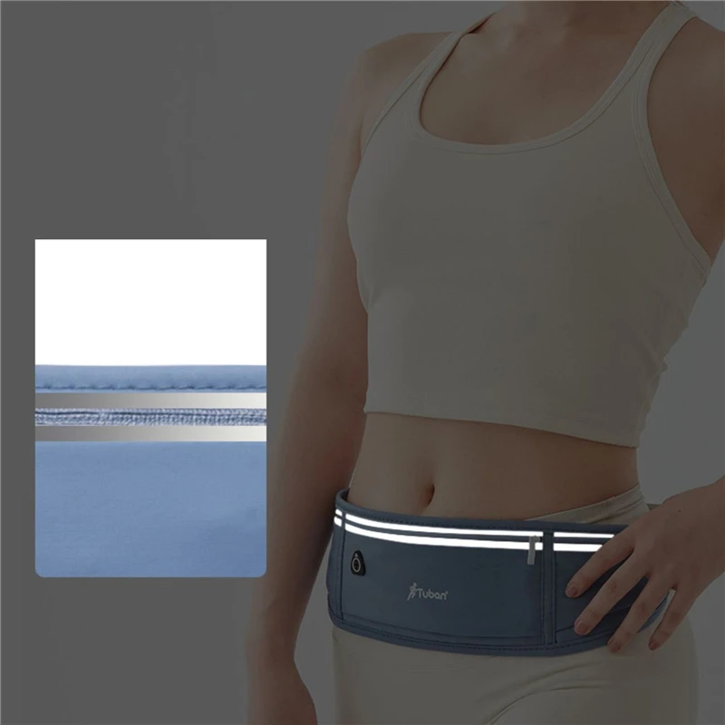 Sports Waist Pack Women Men Running Belt Waist Bag Waterproof Waist Bag Wallet Men Pouch Belt Portable Phone Holder Gym image 3
