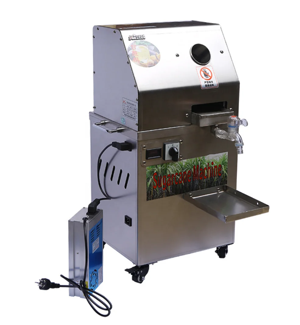 espremedor de cana comercial elétrico com bateria ou