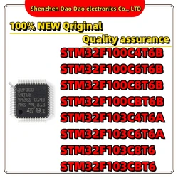 STM32F100C4T6B STM32F100C6T6B STM32F100C8T6B STM32F100CBT6B STM32F103C4T6A STM32F103C6T6A STM32F103C8T6 STM32F103CBT6 IC Chip