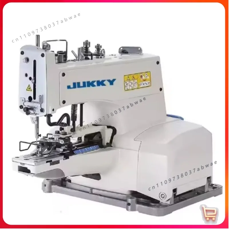 JUKKY 373 Super Grade High Quality Button Attaching Industrial Sewing Machine Flat-Bed Automatic Threat Cutting for Hot Sales