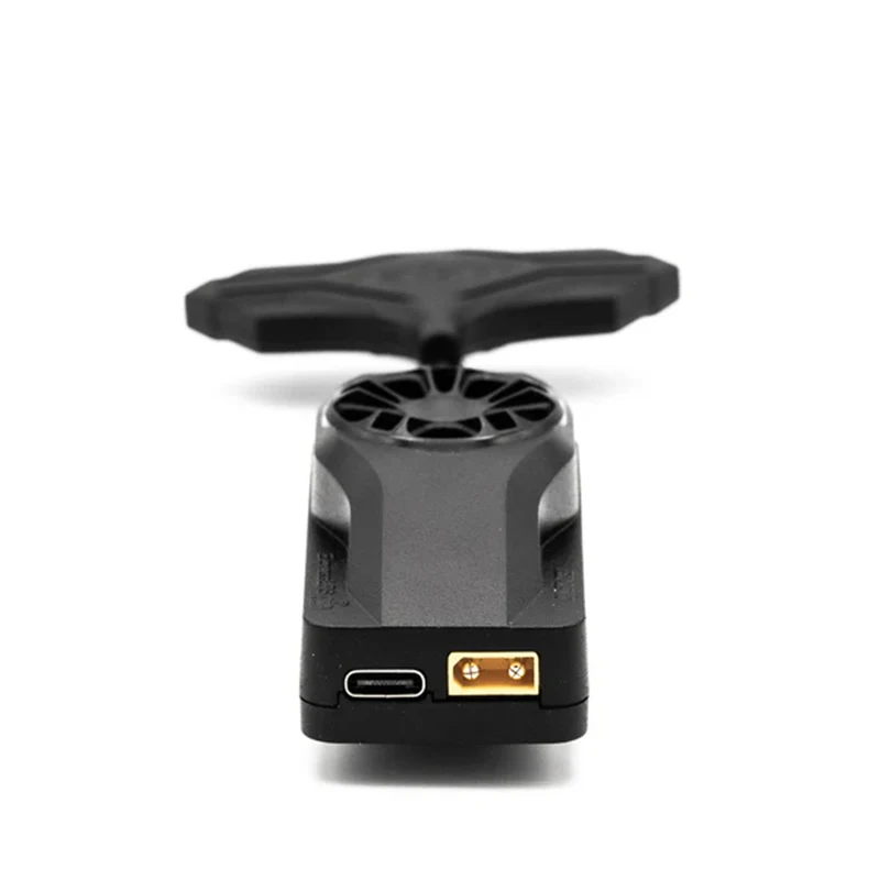 وحدة Emax Aeris Link TX 2.4Ghz/915Mhz Micro ExpressLRS 2.4Ghz/915Mhz ELRS Micro TX مع مروحة تبريد الشاشة لطائرة RC FPV بدون طيار