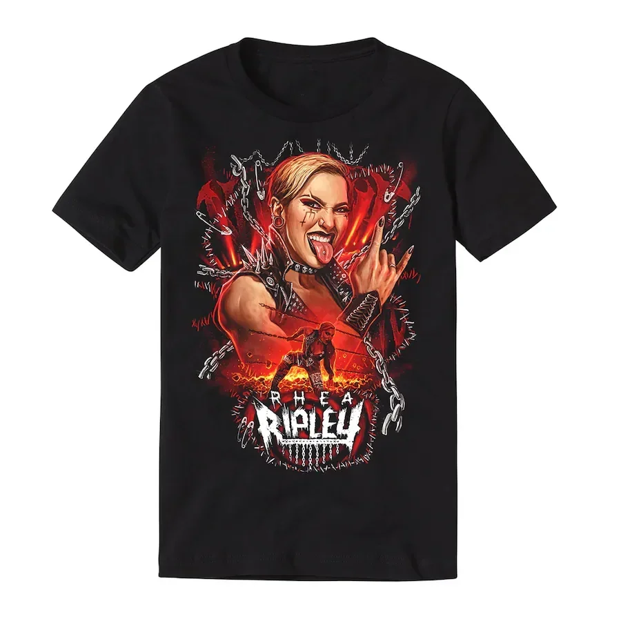 Rhea Ripley Chains T-Shirt Unisex Cotton tee All Size S To 5XL ZL455