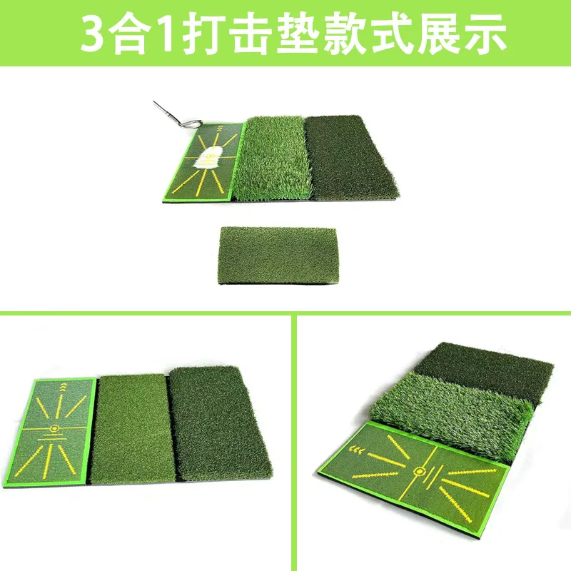 New Golf Strike Mat Display Hit Trajectory Swing Detection Practice Mat Golf Swing Mat