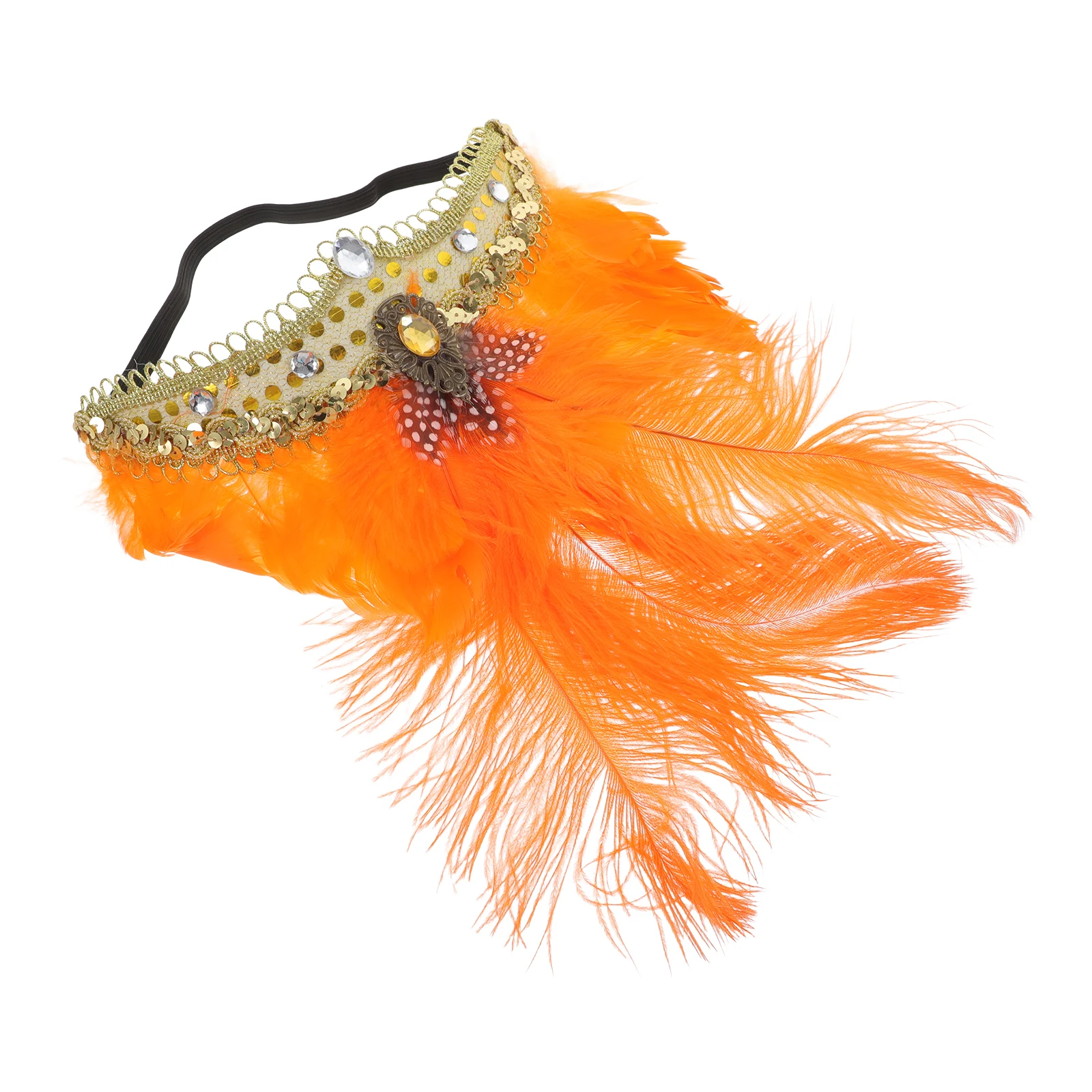 

Headdress For Women Men Native American Indian Costume Party Carnival Cosplay Masquerade Ball Stage Nightclub Prop