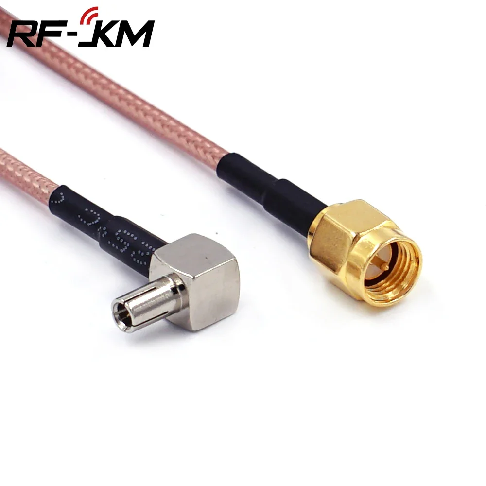 5pcs RF Pigtail SMA male to TS9 male 90 degree Connector RG316 Coaxial Cable 15CM Adapter 3G usb Modem antenna Extension cable