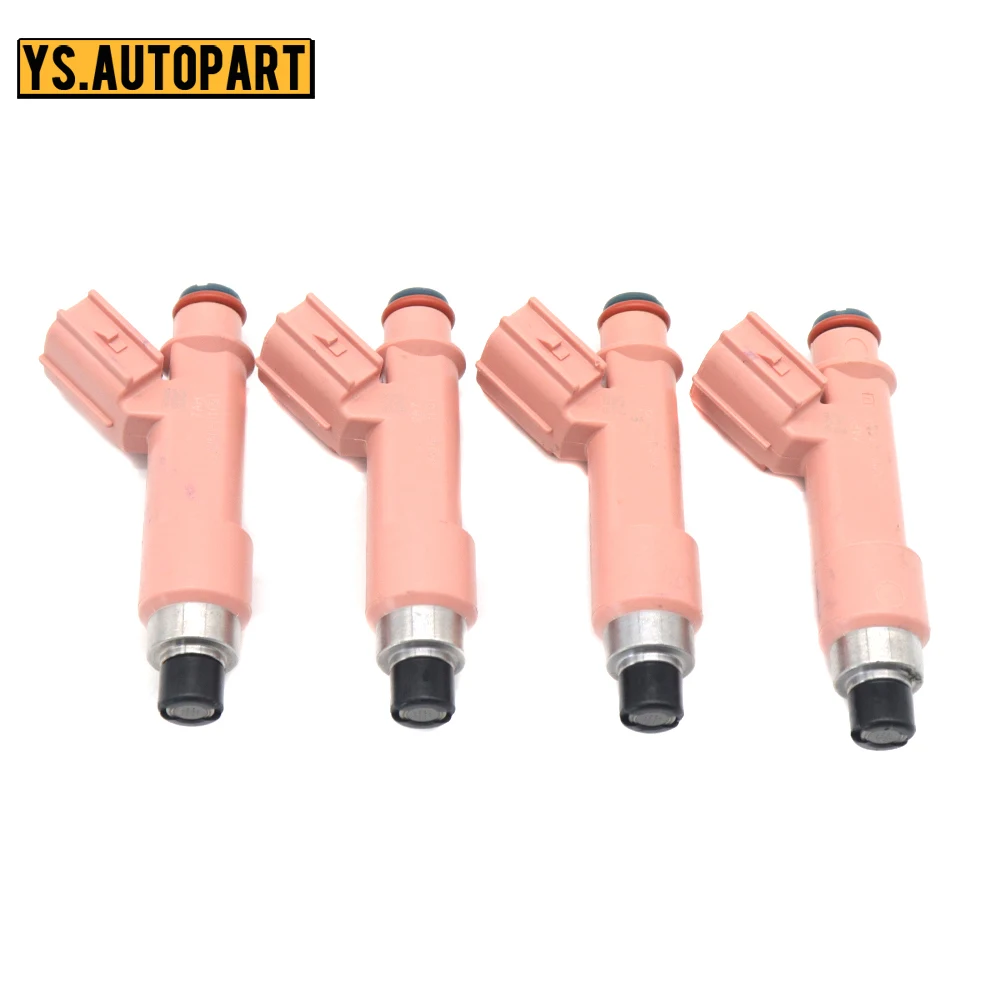 Car 4pcs New Fuel Injectors Nozzle 23250-21091 For Toyota Prius C 2012-2016 2325021091 23250 21091