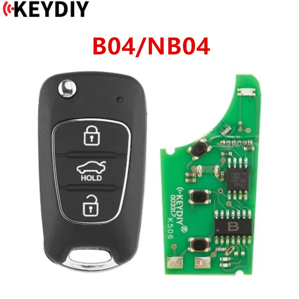 3PCS KEYDIY NB04 B04 3 Buttons Multi-functional Car Remote Key KD NB/B Universal Remote Key for HY Style KD900 URG200 KD-X2